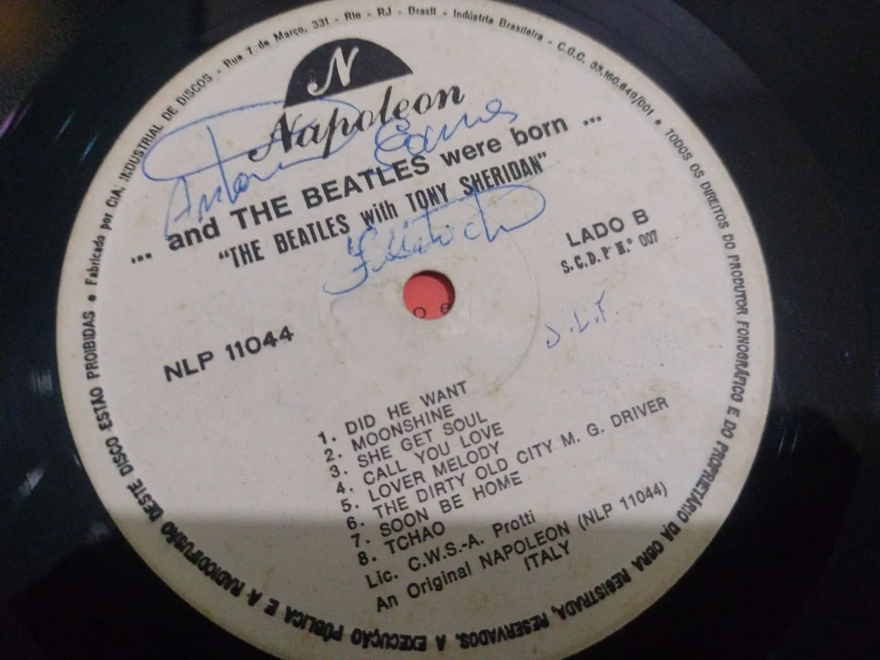 Vinil dos Beatles "The Beatles were born"  - Foto 3