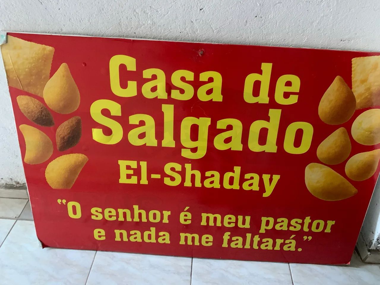 Placa salgados