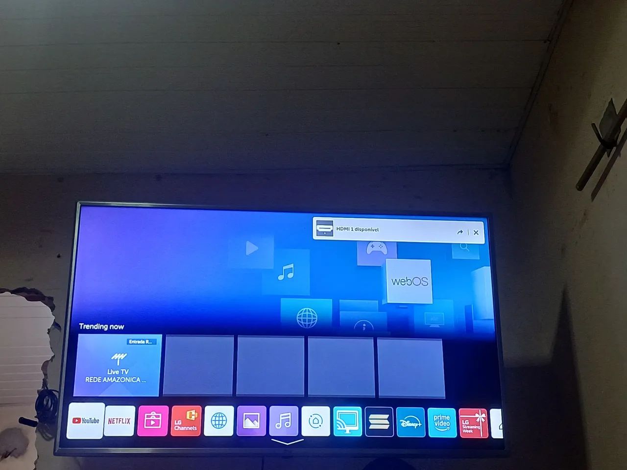 Tv lg 50 polegadas 