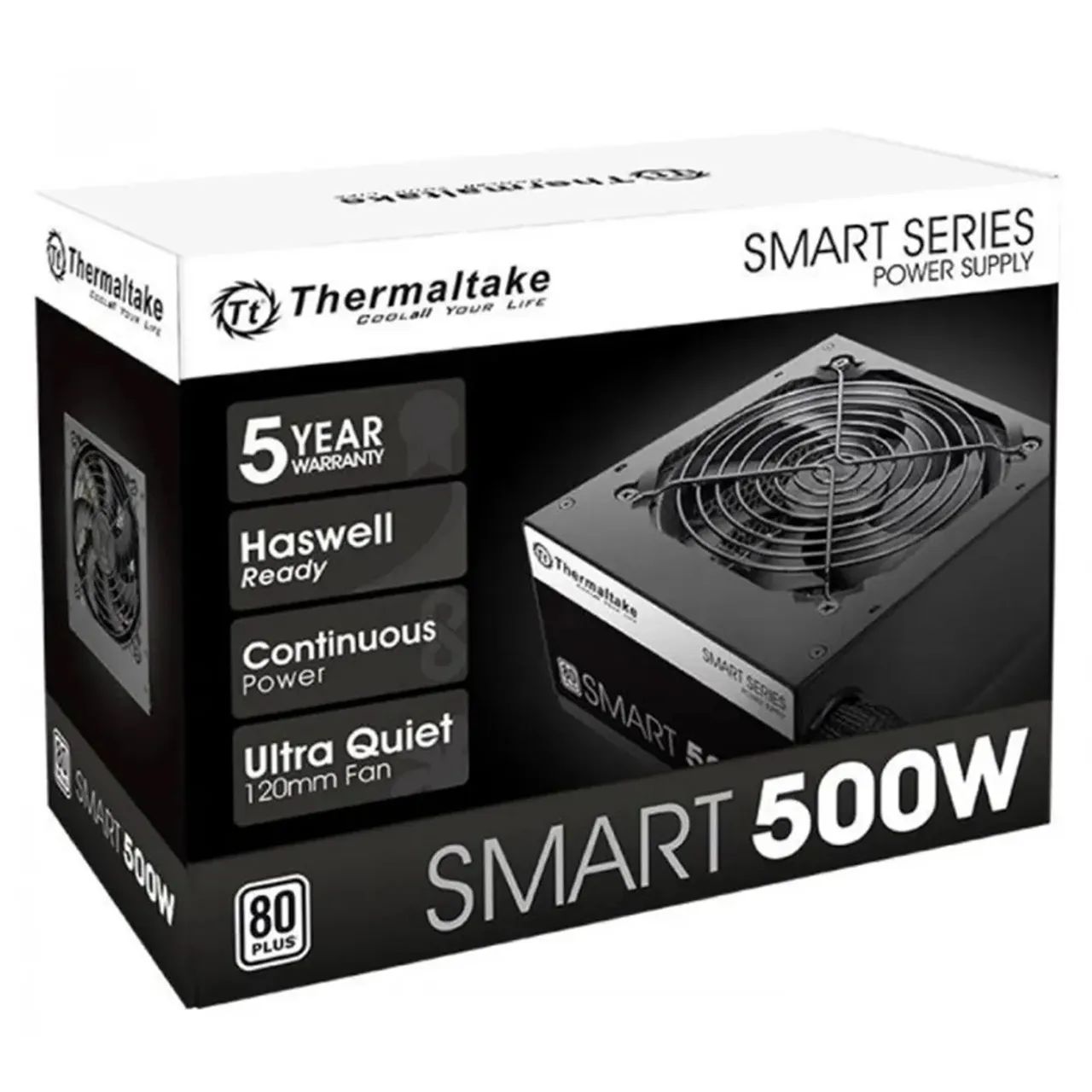 Fonte Thermaltake 500w 80 plus  - Foto 3