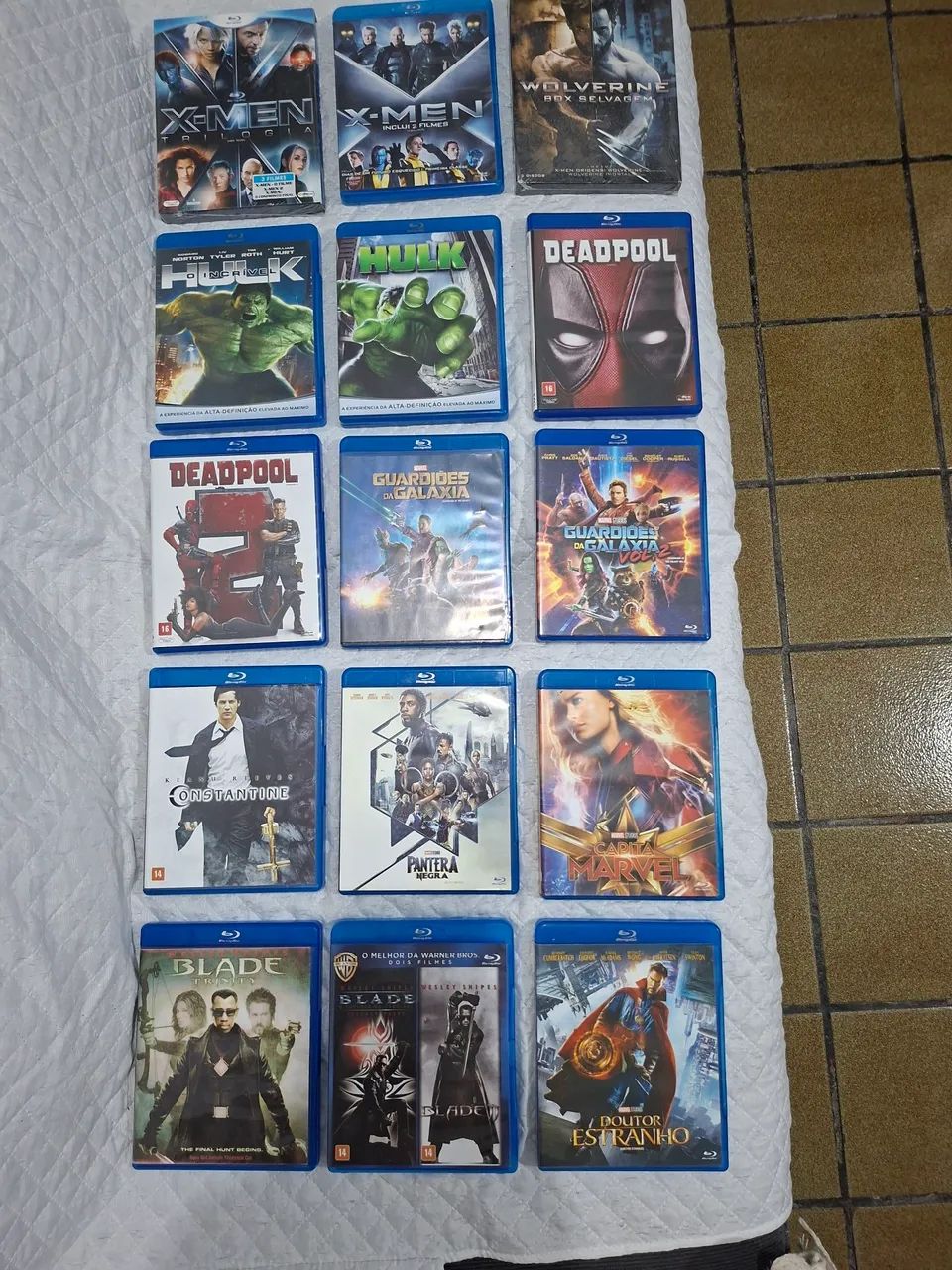 25 REAIIS CADA BLU-RAY DA MARVEL DA STUDIOS SÃO 40. - DVD, Blu-Ray