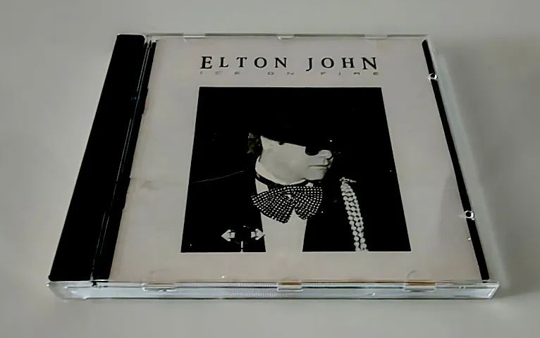 CD Elton John - Ice On Fire - Rocket Record - Polygram - Ind. Brasileira