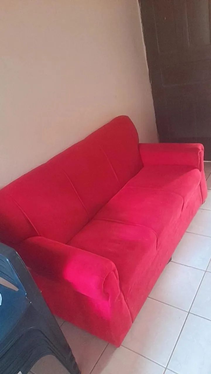 Conjunto de só vermelho seme novo 