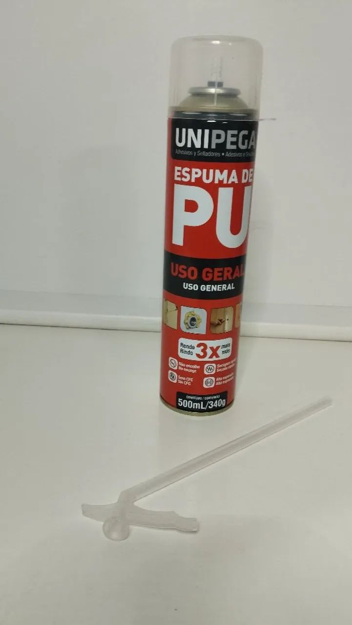 Espuma de Poliuretano Uso Geral Unipega 500ML R$:30 REAIS  - Foto 3