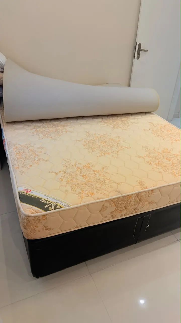 Colchão e cama box - Foto 3