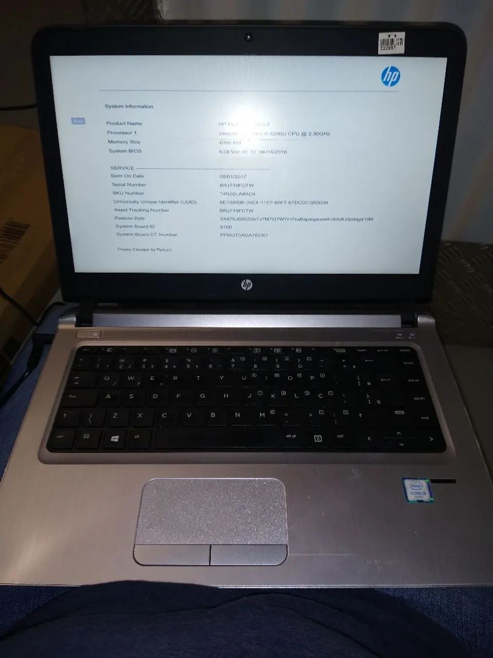 Notebook Hp i5 4 geração  - Foto 2