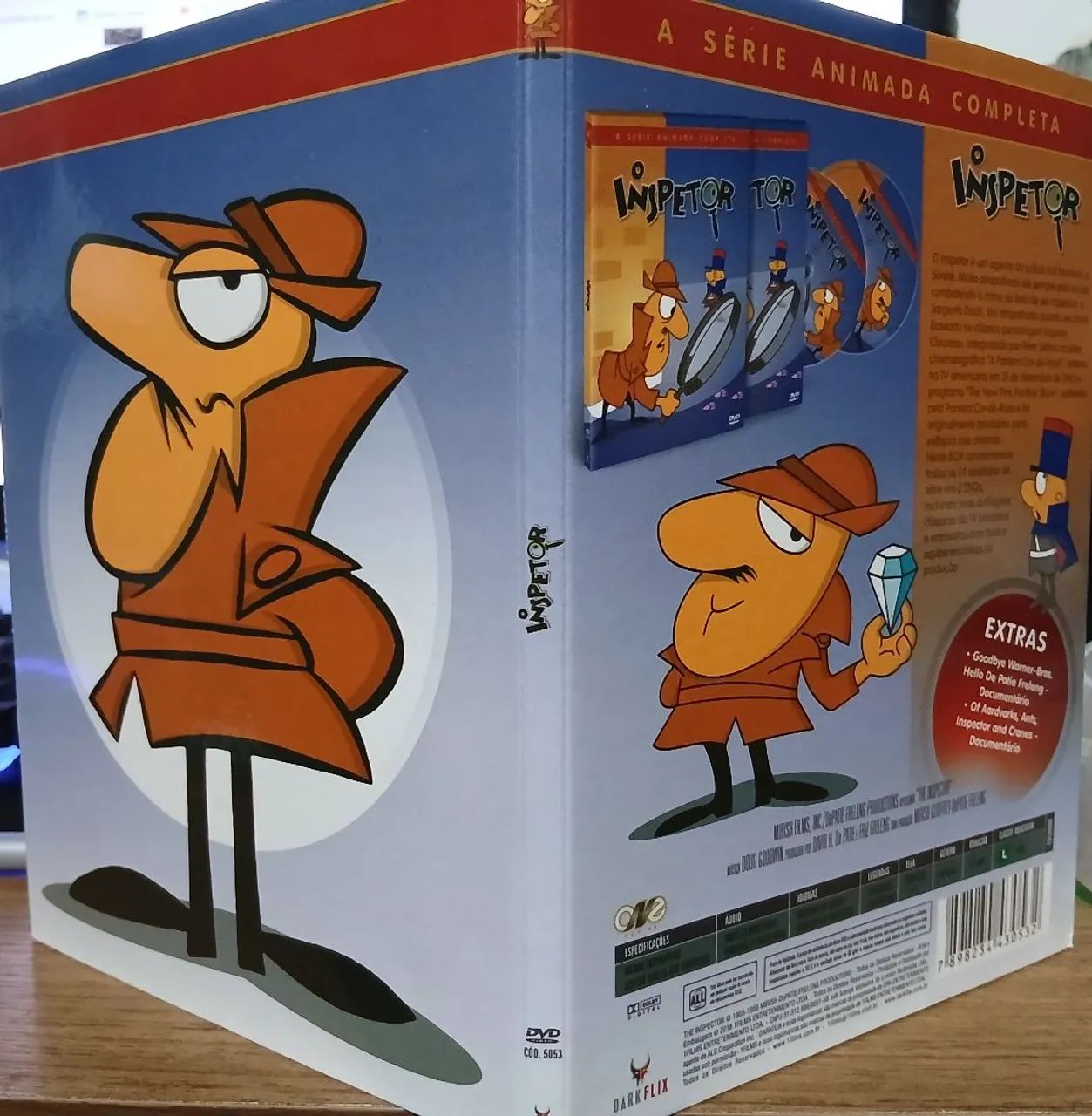Dvd O inspetor - A série animada completa (2 discos) - Foto 2