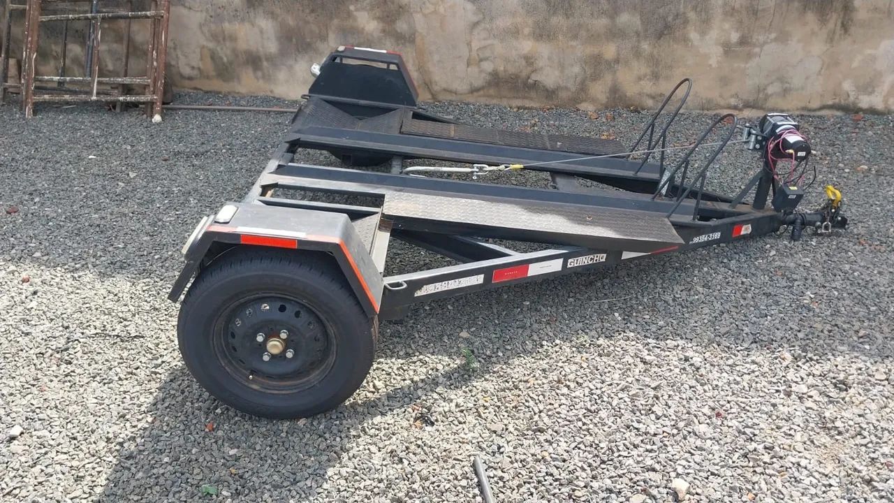 Carretinha para moto e carro  - Foto 4