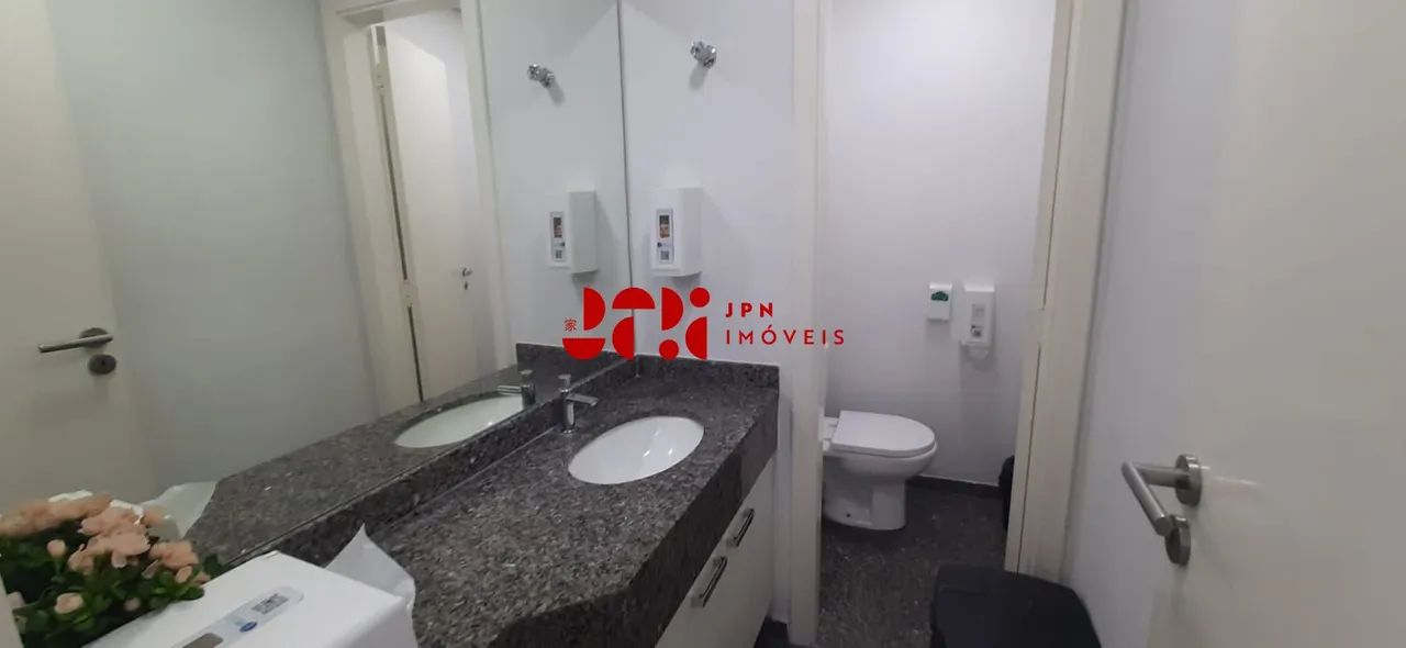 Sala comercial Vila Olímpia, mobiliada - 244m², 04 banheiros, 04 vagas - Foto 5