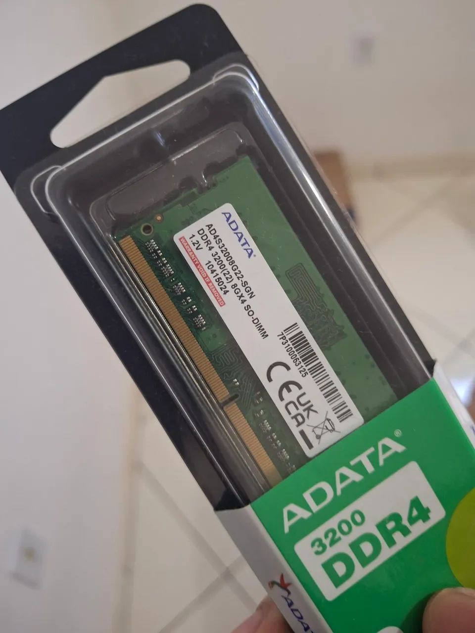 Memória RAM Adata 8GB DDR4 3200mhz (notebook) - Foto 2