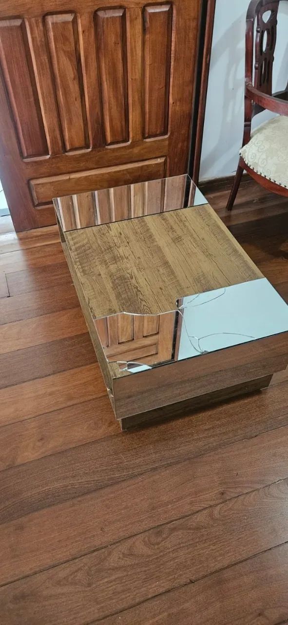Mesa de centro - Espelho quebrado - Foto 2