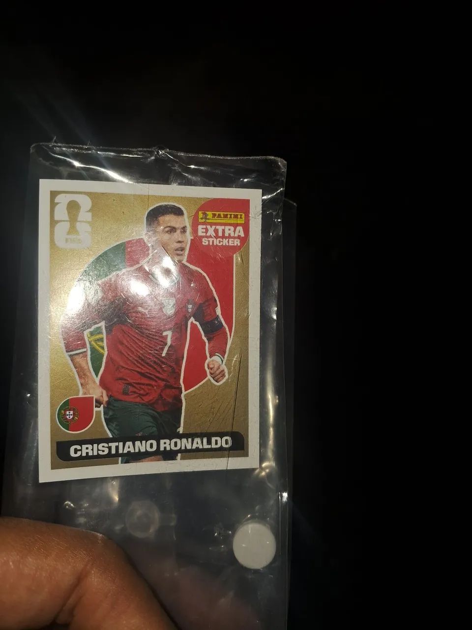Figurinha legend dourada cristiano ronaldo  - Foto 4