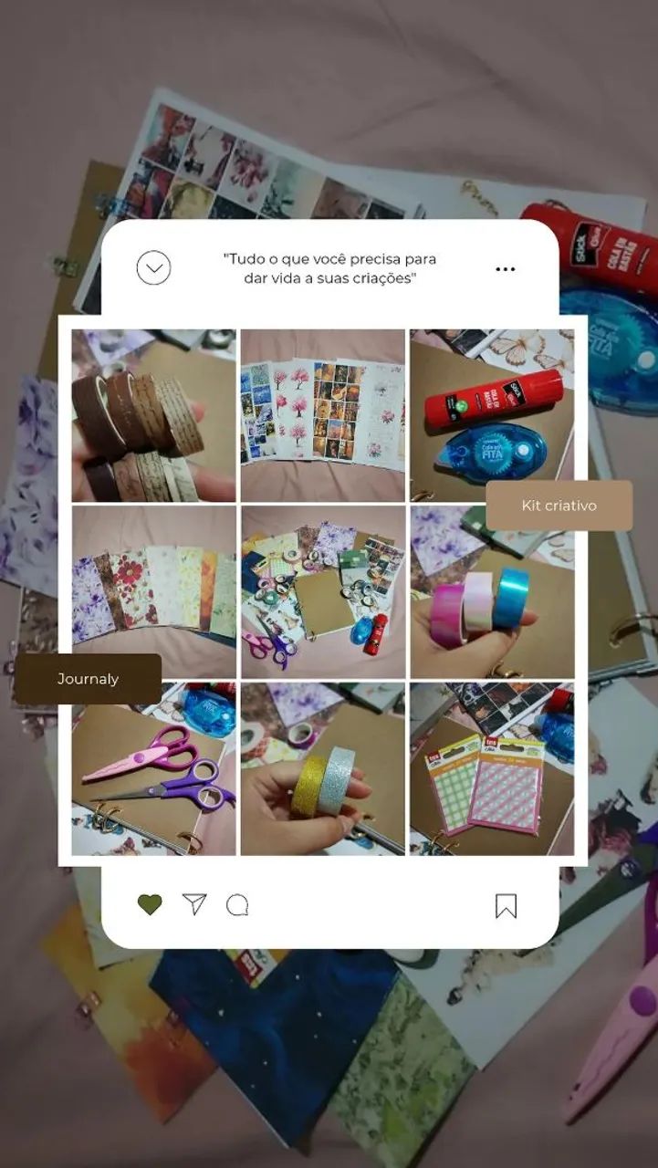 Kits de materiais para Scrapbook e Colagens  - Foto 2