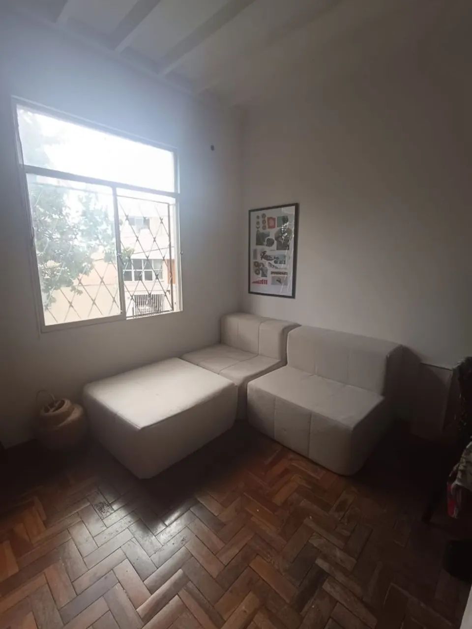 Sofá Modular (3 módulos) - Sofá na Caixa - Cor Bege