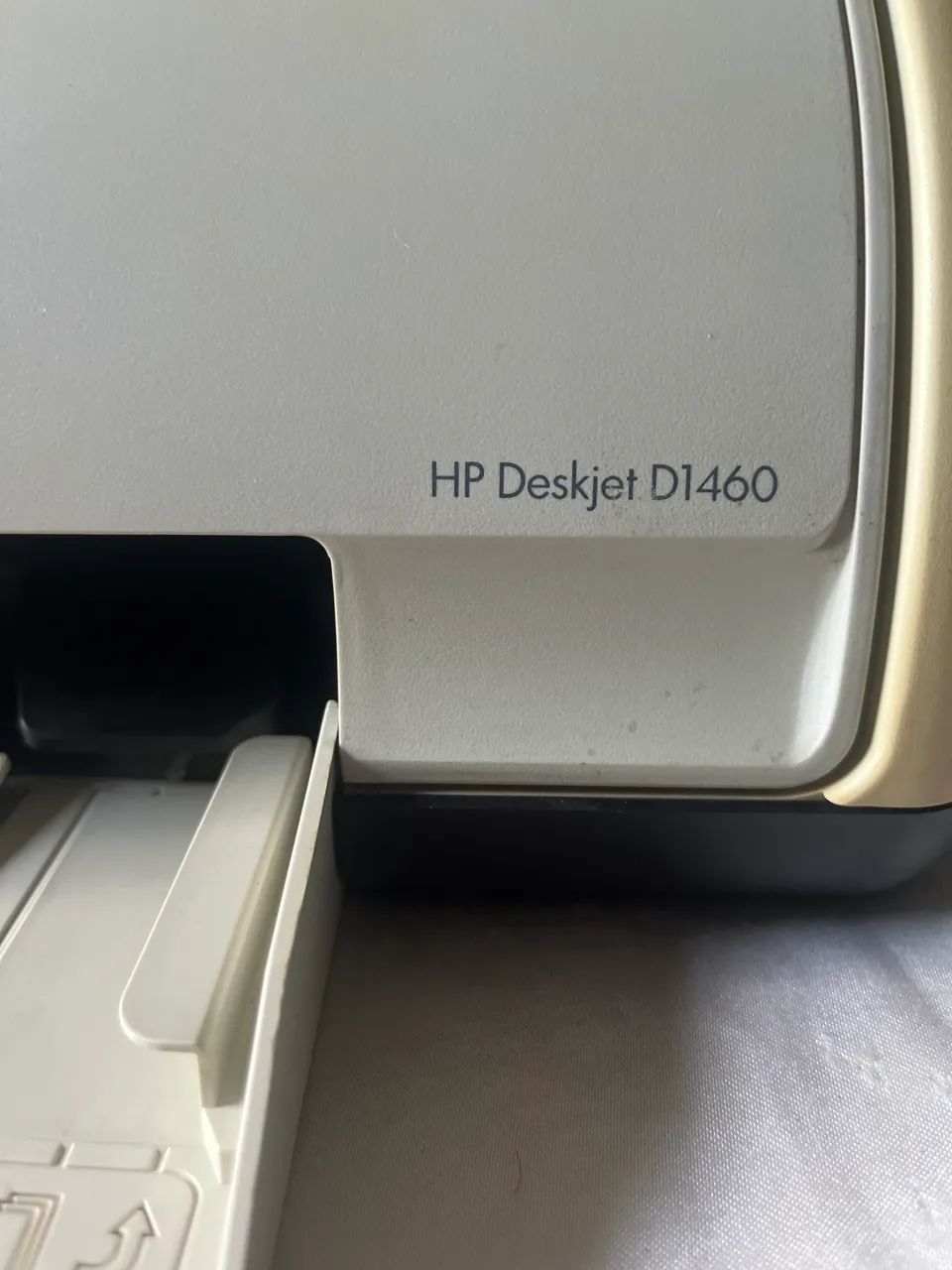 Fonte original impressora hp, conector cinza - Foto 3