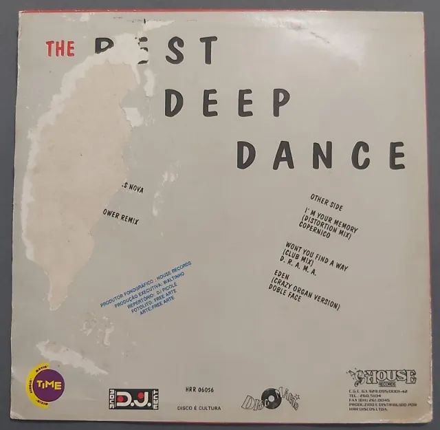 Disco de Vinil LP The Best Deep Dance - Foto 2