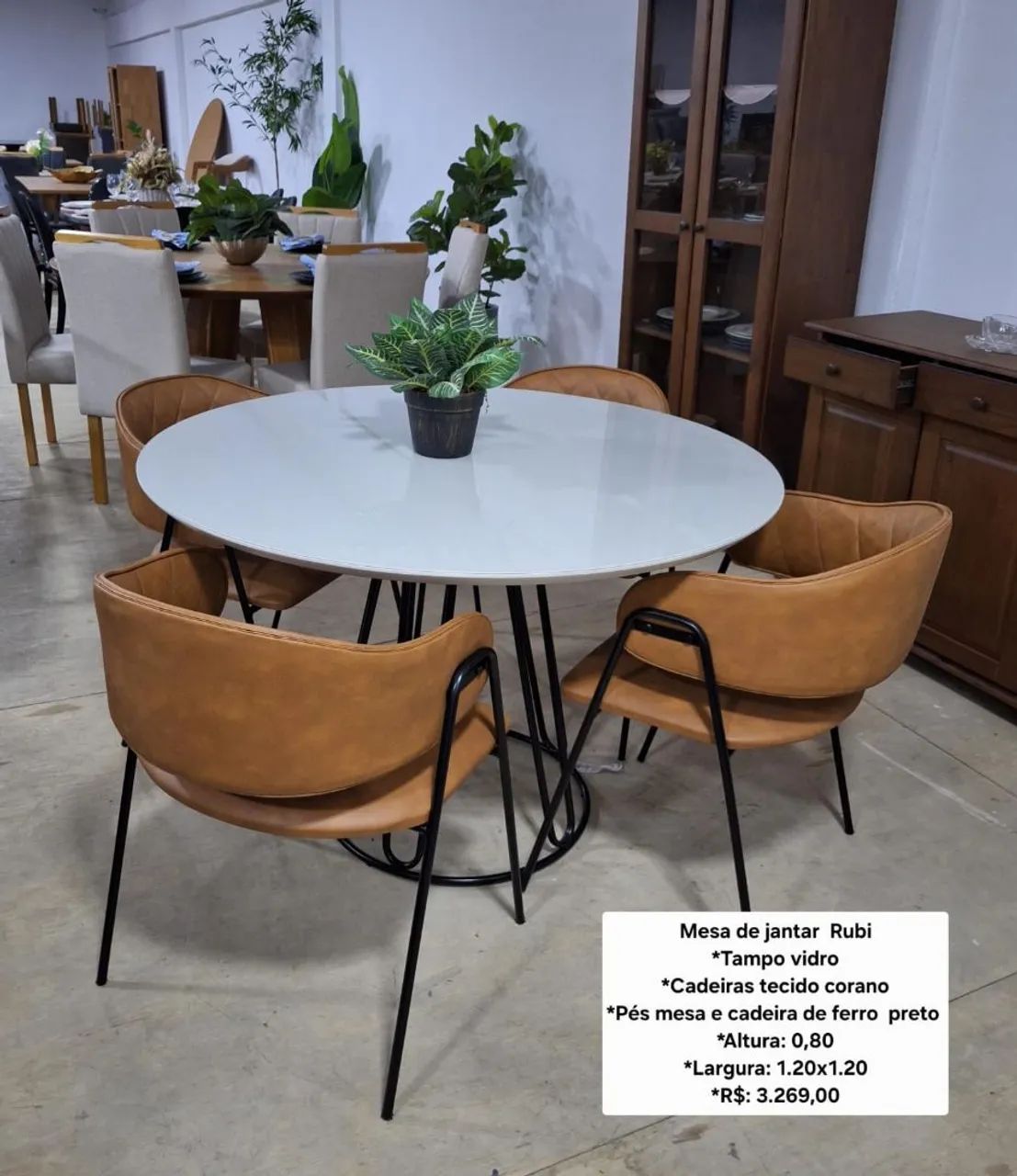 Mesa de Jantar Rubi