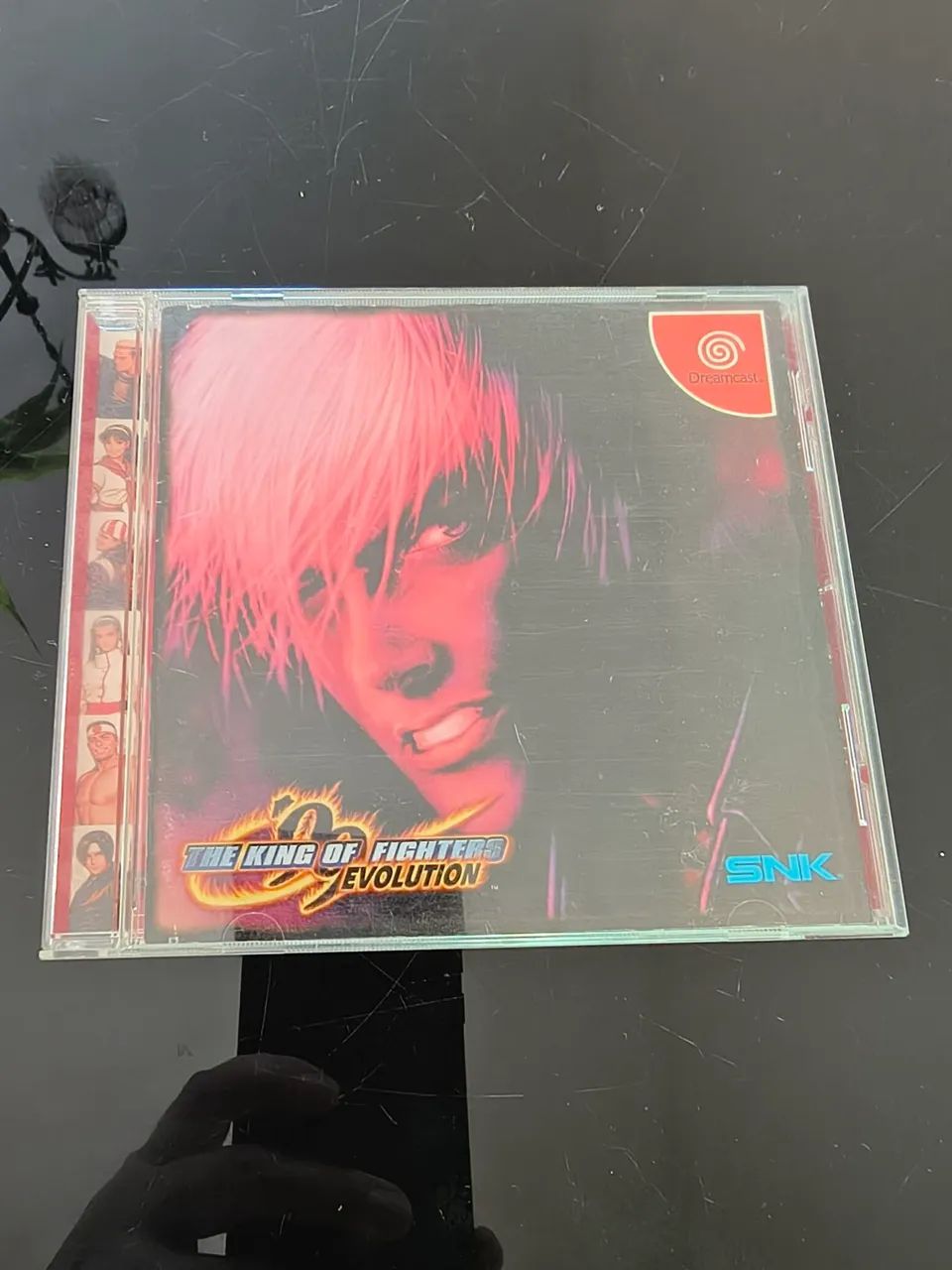 Capa e manual jogo The King of Fighters 99 evolution
