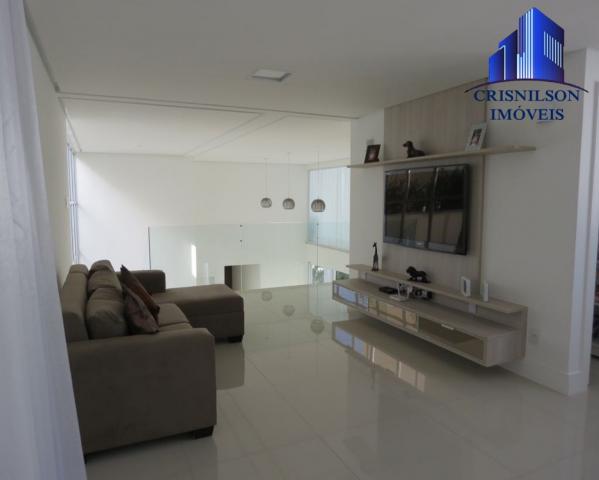 Casa à venda alphaville salvador ii, nova, r$ 2.400.000,00, piscina, espaço gourmet! - Foto 13