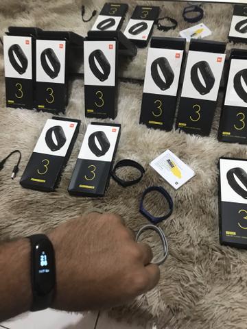 Xiaomi Mi Band 3 Relógio Pulseira Monitor Cardíaco promoção português+ pulseira reserva, - Foto 3