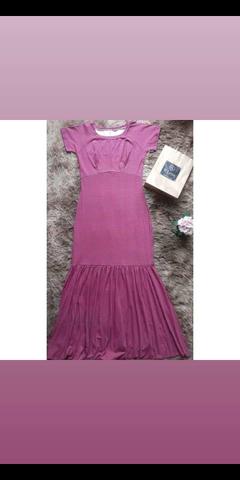 Excelente Vestido longo estilo sereia ( M)?V'leny moda plus size?