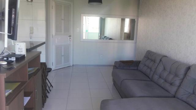 Apartamento Sala/Quarto Mobiliado, Locação na Ponta D'Areia, 2 Vagas Garagem