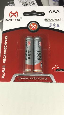 Pilha AAA recarregável o par