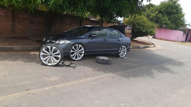 Vendo ou troco um Honda Civic hj - Foto 2