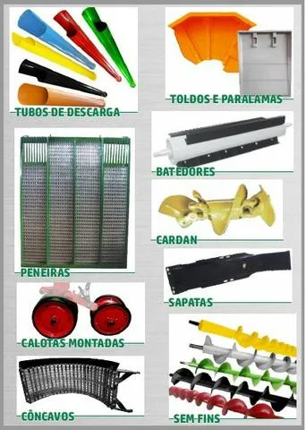 Peças para Colheitadeiras e Tratores em geral