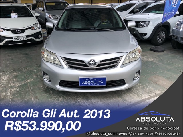 TOYOTA COROLLA GLI AUTOMATICO 2013