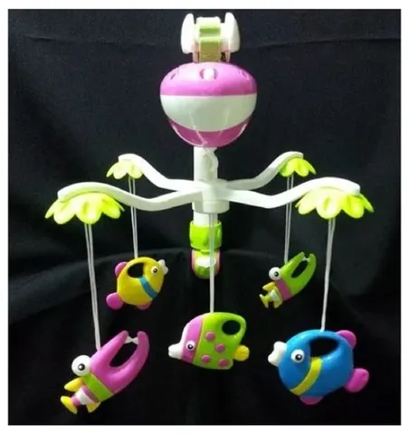 Brinquedo de berço - Mobile à pilha giratório