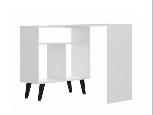 Escrivaninha/Mesa Tunisia  em L  **nova na caixa** - Foto 2