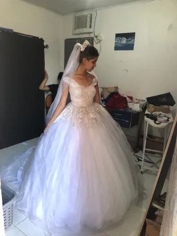 Vestido De Noiva Estilo Princesa