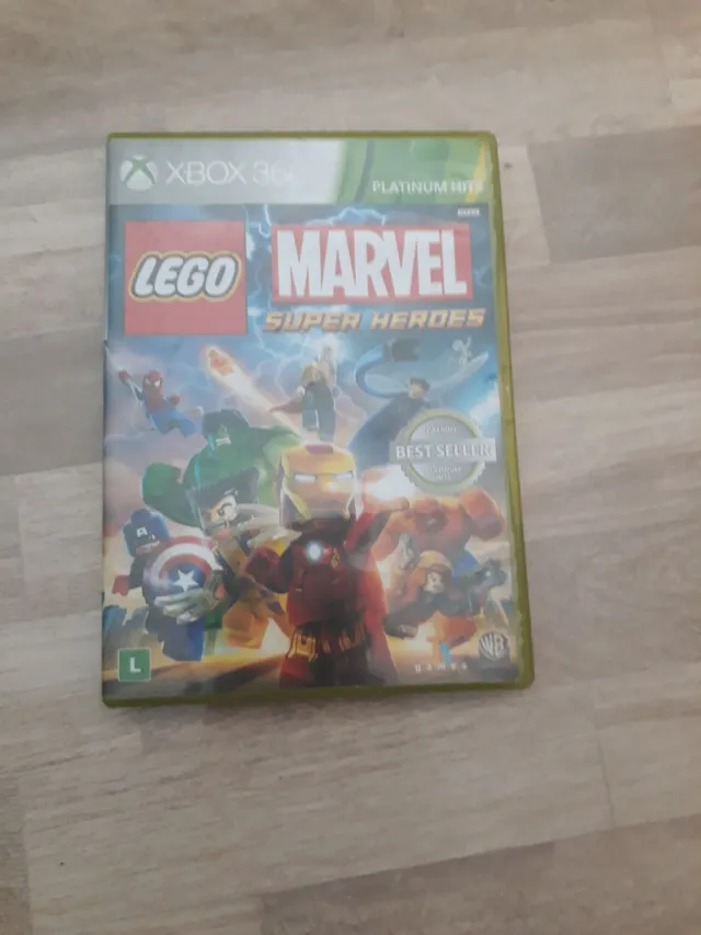 JOGO LEGO SUPER HEROES PARA XBOX 360 - MÍDIA FÍSICA ORIGINAL