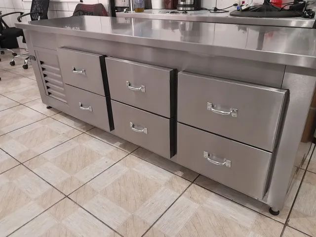Balcão refrigerado com gavetas, sob medida! Solicite ja seu orçamento - Foto 3