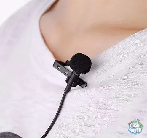 Microfone De Lapela Celular Smartphone Youtubers - Foto 3