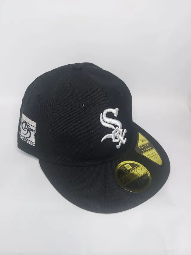 Boné Chicago white sox preto - New era - 59fifty - cooperstown - Foto 2