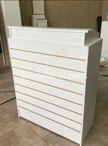 Balcão Caixa Canaletado + 2 Balcões Vitrine - Foto 3