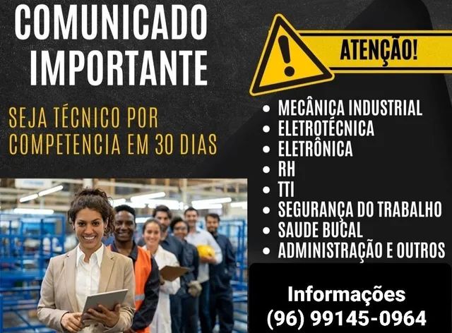 Curso técnico por competência