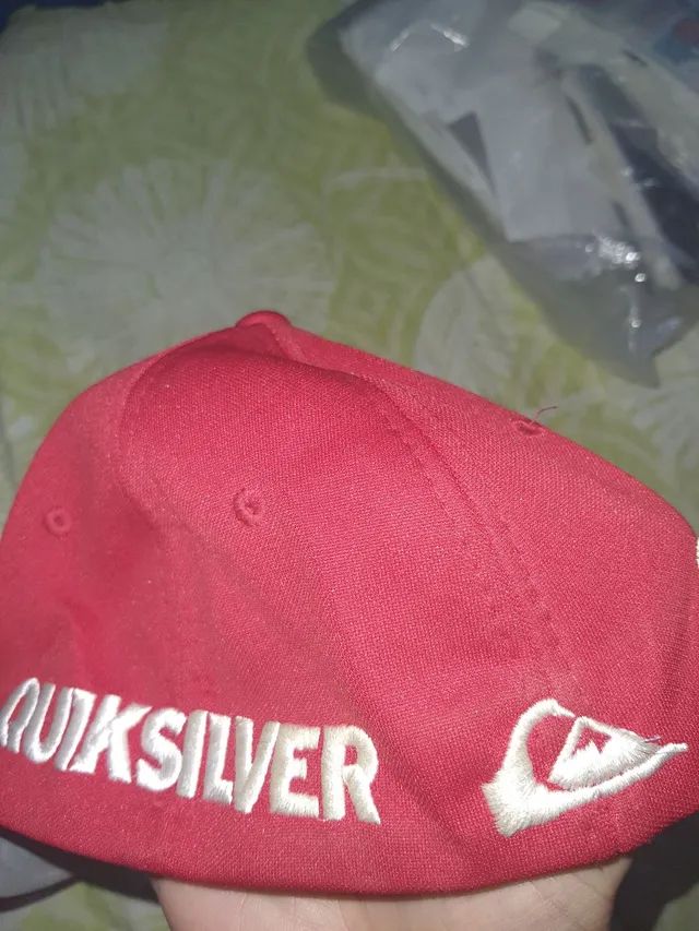 Boné Quiksilver vermelho - Foto 3