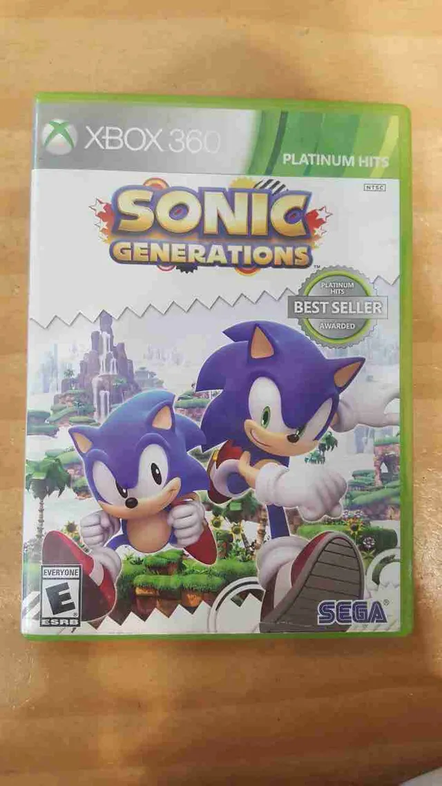 Jogo Ntsc Lacrado Sonic Generations Da Sega Para Xbox 360 na Americanas  Empresas