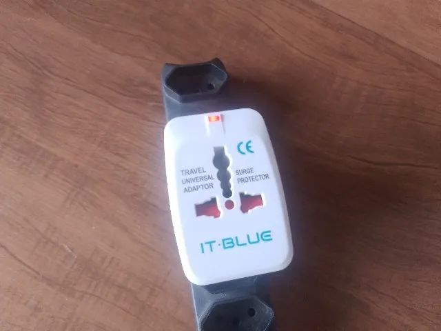 Adaptador Tomada Universal Padrão 150 Países Viagem Bivolt - Foto 5