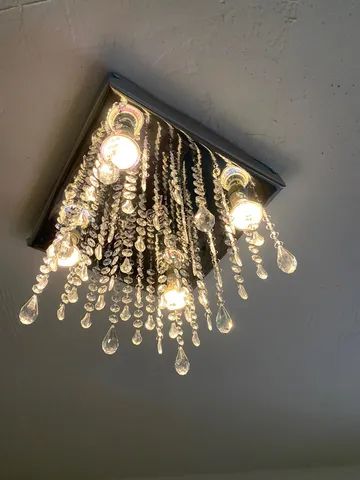 LUSTRE ESPELHADO LUXO  -OFERTA - Foto 3