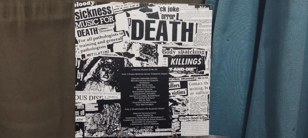 LP Vinil Carcass - demos - Foto 2