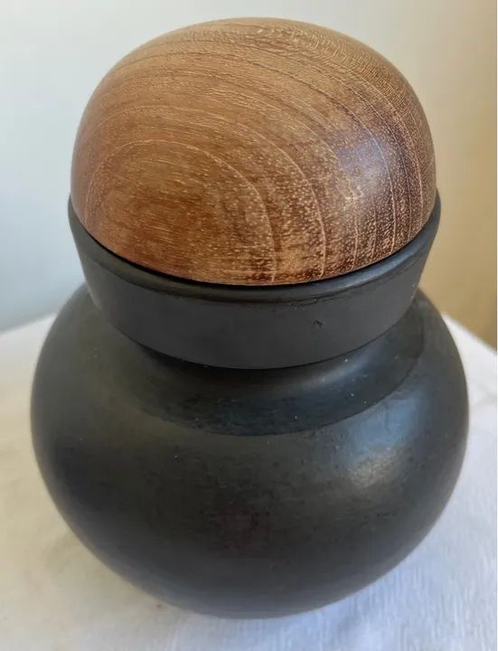 Frascos com tampa de madeira para condimentos - Foto 3