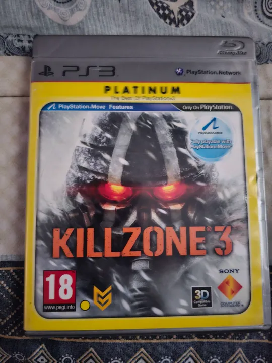 Jogo Killzone 3 para PS3 (Blu-Ray) usado