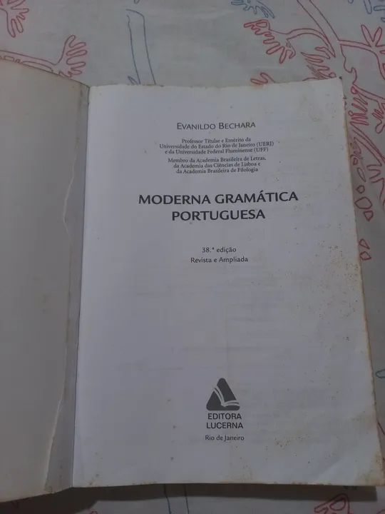 Livro Moderna gramática portuguesa - Foto 4