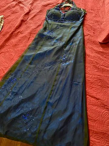 Vestido Azul de Casamento  - Foto 6