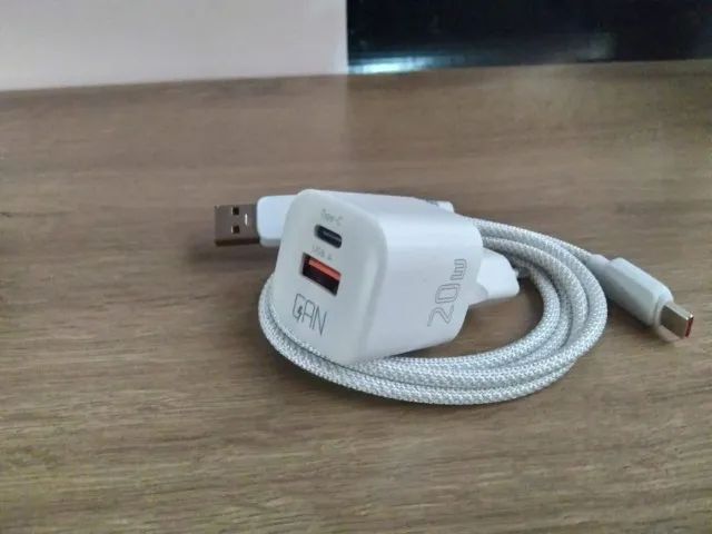 Carregador Tipo C 20W Original Essager Completo - Foto 4