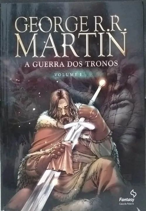 A Guerra dos Tronos HQ - volume I Capa comum